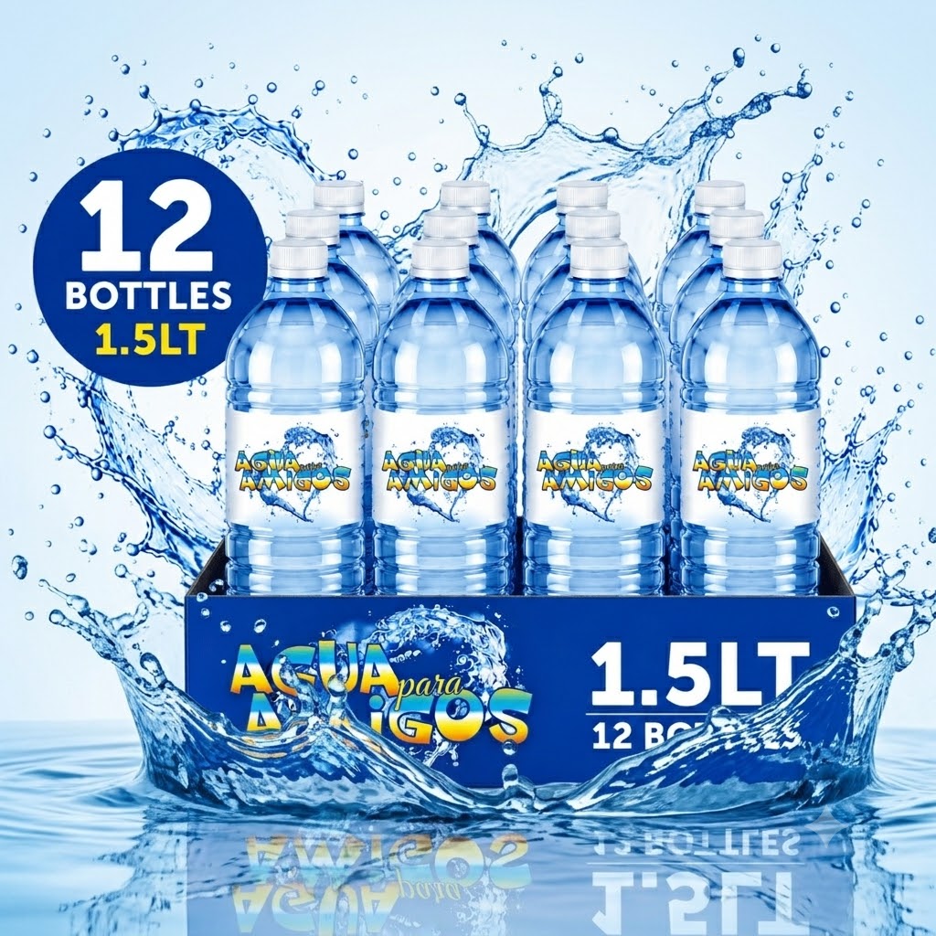 AGUA PARA AMIGOS 1.5 LT X 12 WATER