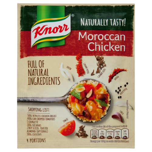 KNORR MOROCCAN CHICKEN 63G Yum Yum online