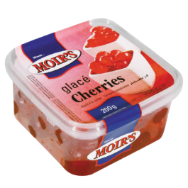 MOIRS GLACE CEREJAS 200G CHERRIES