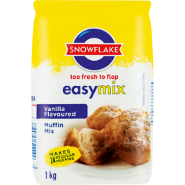 SNOWFLAKE EASY MIX VANILLA MUFFIN 1KG