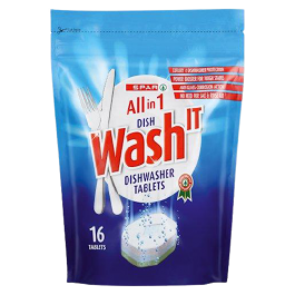 SPAR ALL IN 1 DISHWASHING TABLETS X16 TABS