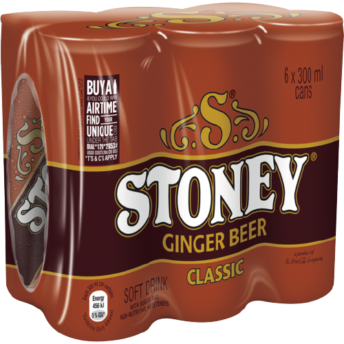 STONEY GINGER BEER 300ML X 6 Yum Yum Online