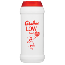 SAL CEREBOS LOW SALT 125G