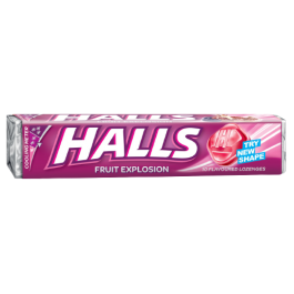 HALLS FRUIT EXPLOSION 10 LOZENGES