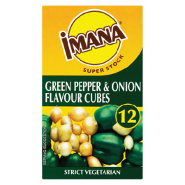 CALDO PIMENTO E CEBOLA EM CUBOS IMANA 12`S PEPPER ONION