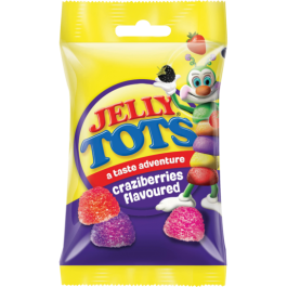 JELLY TOTS CRAZIBERRIES 100G