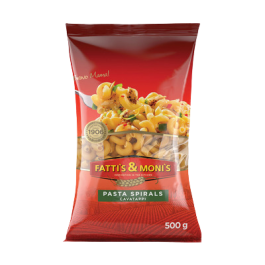 MASSSA FATTI`S& MONI`S PASTA SPIRALS 500G