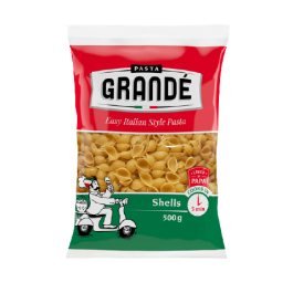 PASTA GRANDE SHELLS 500G MASSA