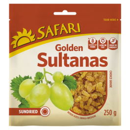 SULTANAS DOURADAS SAFARI 250G