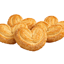 PALMIERS BISCOITOS BISCUITS X 4