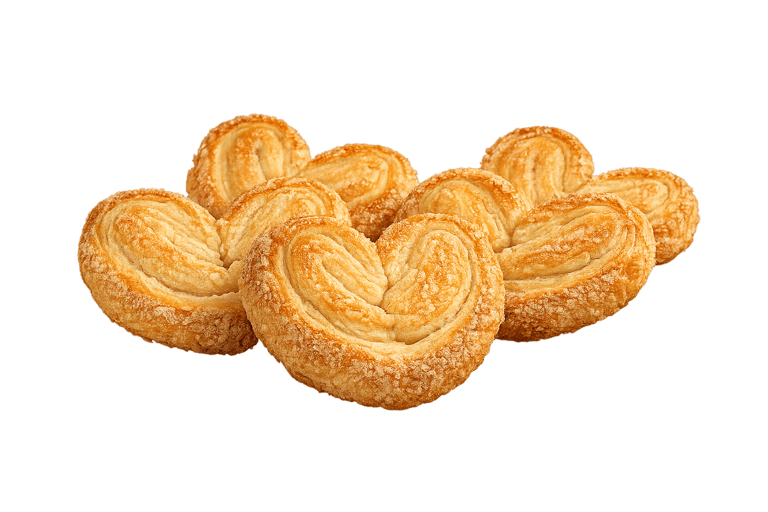 PALMIERS BISCOITOS BISCUITS X 4