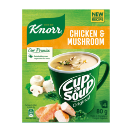 KNORR SOPA DE FRANGO E COGUMELOS