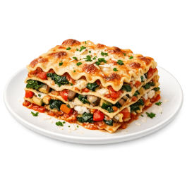 READY MEAL VEGETABLE LASAGNA 500G