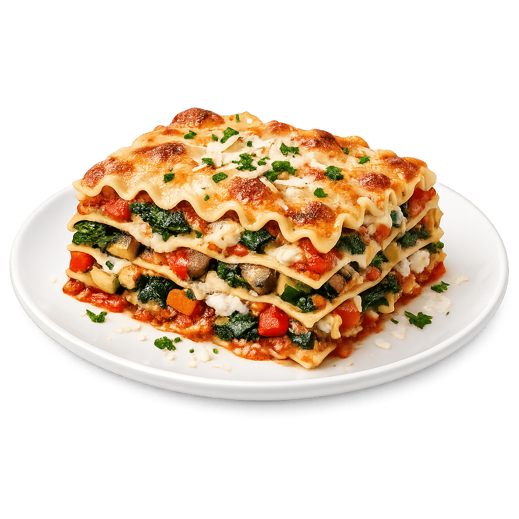 READY MEAL VEGETABLE LASAGNA 500G