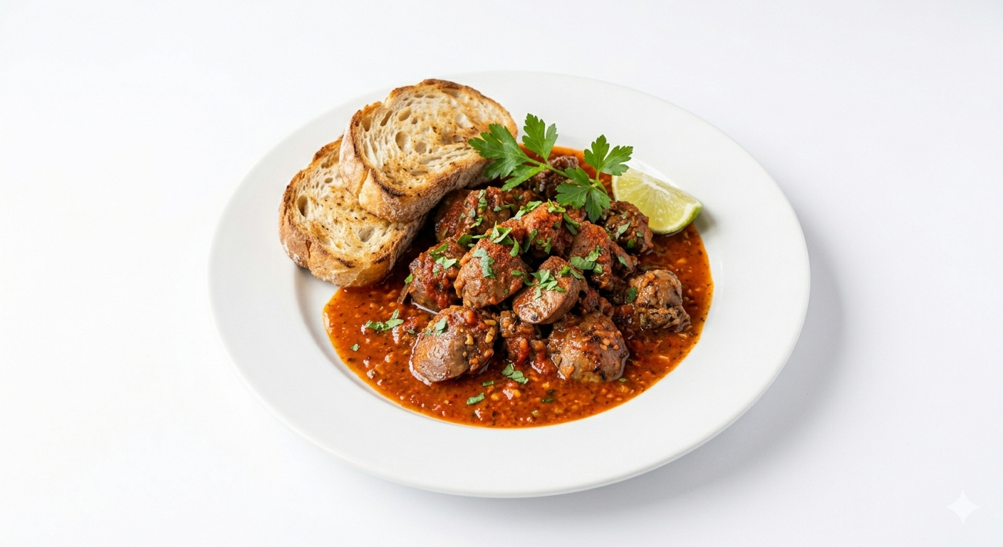 READY MEAL PERI-PERI CHICKEN LIVER 500G