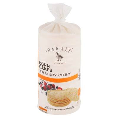 BAKALI YELLOW CORN CAKES 125G
