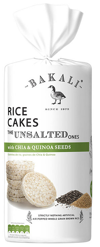 BAKALI RICE CAKE NO SALT 115G